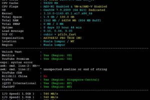 RAKsmart馬來西亞裸機(jī)云服務(wù)器硬件性能